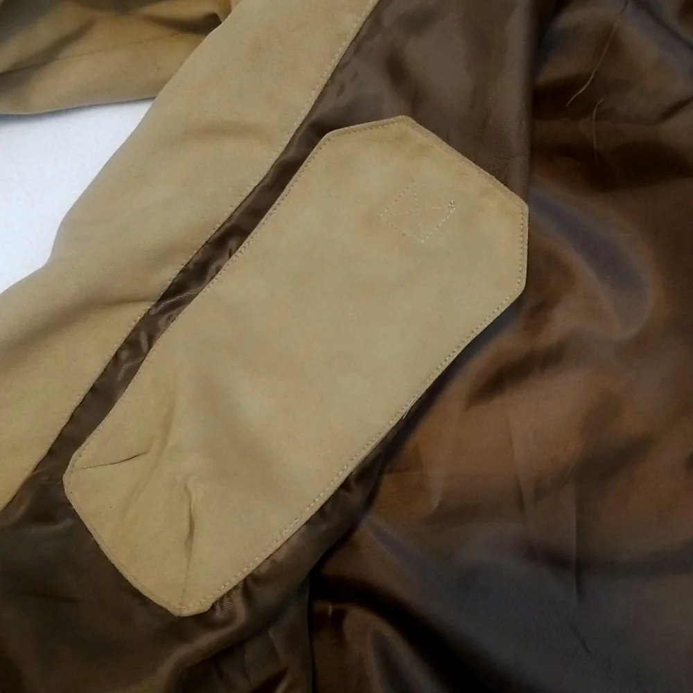 Cripple Creek Faux Suede Bomber Jacket w/ Concealed Carry Pocket - Size Medium